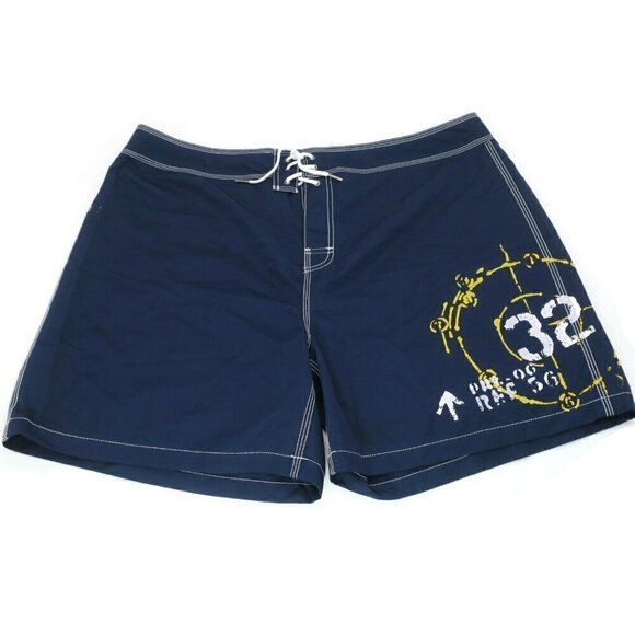 Polo by Ralph Lauren Board Shorts Blue P-32 Unlined Swim Trunks Men's 42 (41x6") - Picture 1 of 9